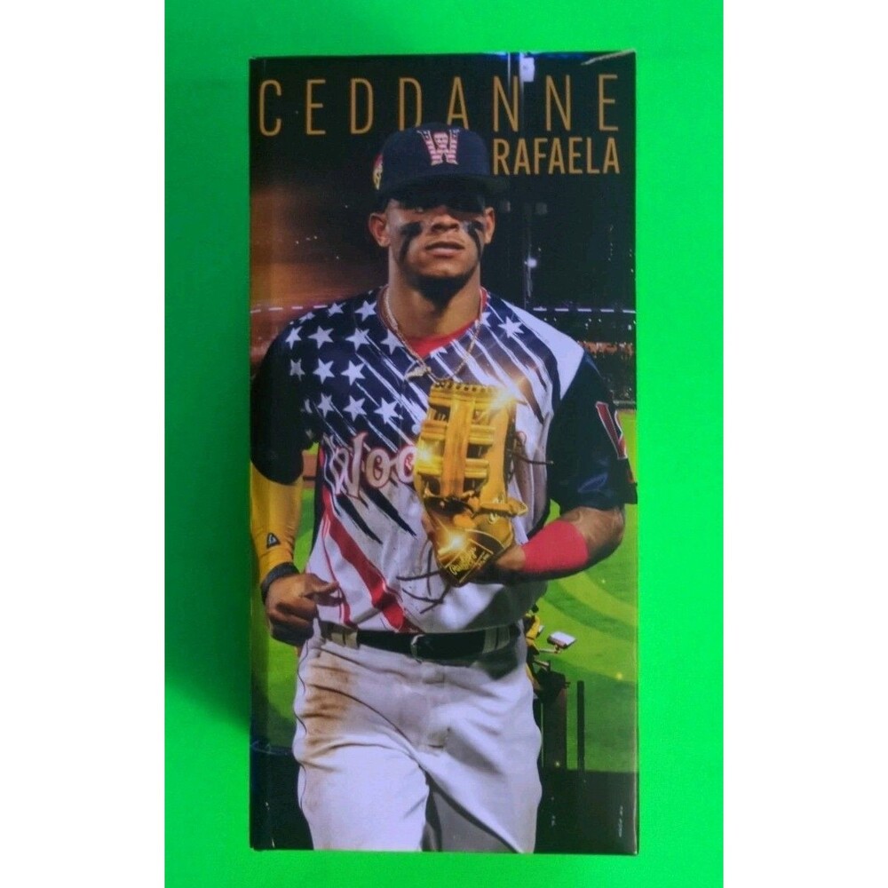 Ceddanne Rafaela  Worcester/Boston Red Sox AAA Woosox Limited Bobblehead 8/9/26